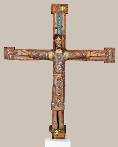 Majesty of Christ on the Cross by Catalonian Anonymous